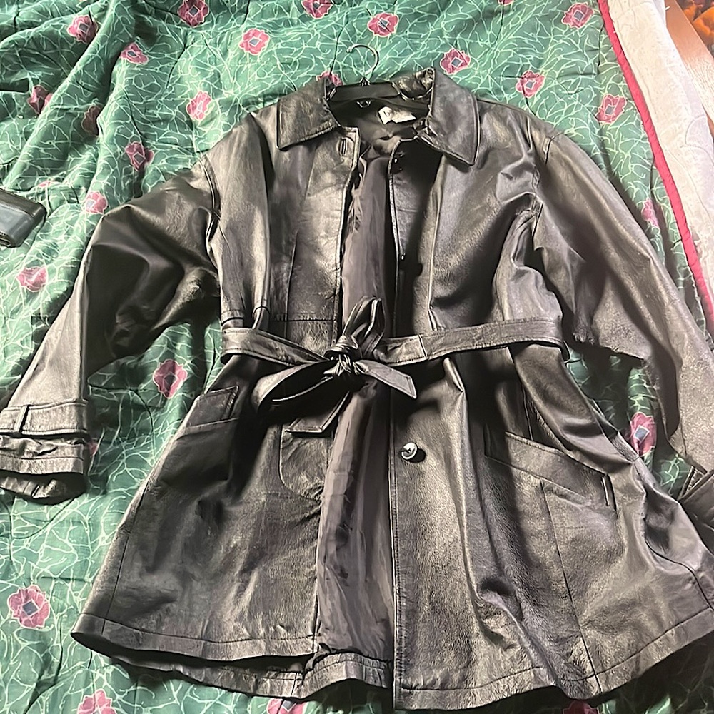 leather jacket